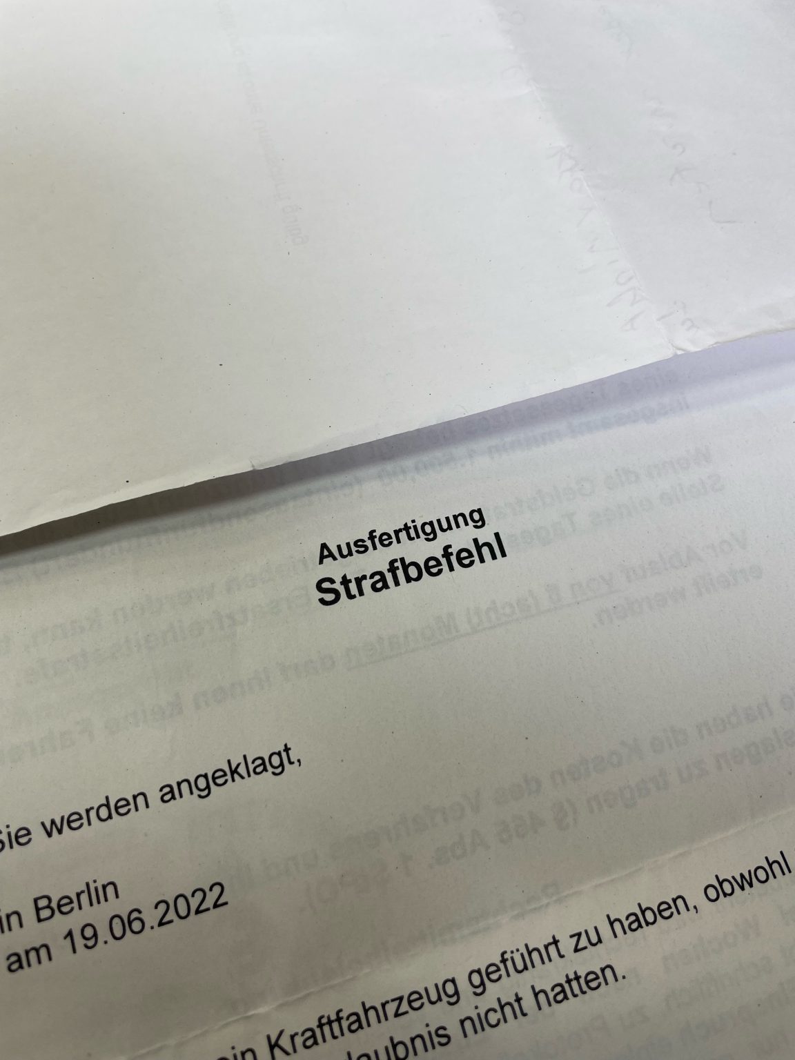 Einspruch Strafbefehl – Muster